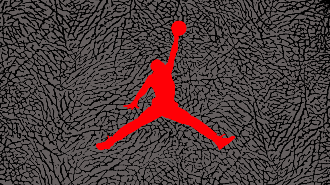 green jumpman logo