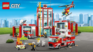 Download lego background city HD