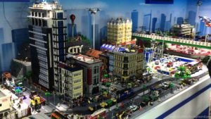 Download lego background city HD