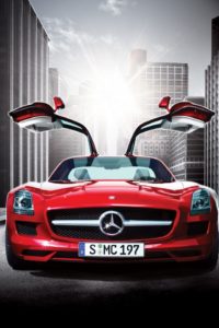 Download mercedes sls amg iphone wallpaper HD