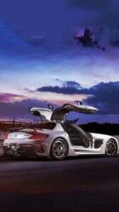 Download mercedes sls amg iphone wallpaper HD