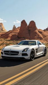 Top mercedes sls amg iphone wallpaper HD Download