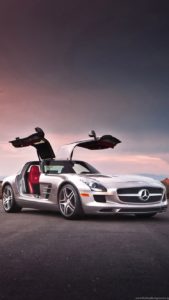 Download mercedes sls amg iphone wallpaper HD