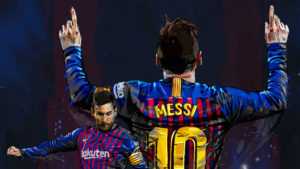 Top messi art wallpaper HD Download