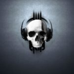 Download music skull wallpaper hd download HD
