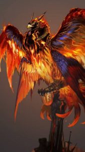 Download mythical phoenix wallpaper HD