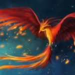 Download mythical phoenix wallpaper HD