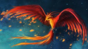 Download mythical phoenix wallpaper HD