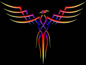 Download mythical phoenix wallpaper HD