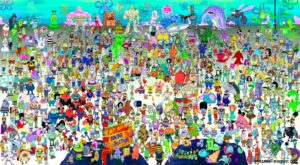 Download nickelodeon characters wallpaper HD