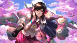 Top overwatch dva wallpaper free Download