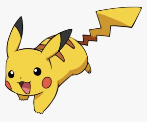 Download pikachu no background HD