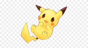 Download pikachu no background HD