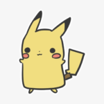 Top pikachu no background HQ Download