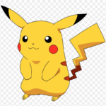 Top pikachu no background HD Download