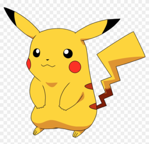 Top pikachu no background HD Download