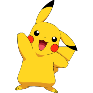 Download pikachu no background HD