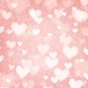 Download pink background with hearts HD