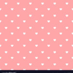 Download pink background with hearts HD