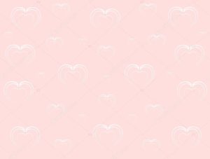 Download pink background with hearts HD