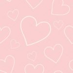 Top pink background with hearts HD Download