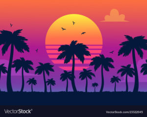 Download purple sunset background HD