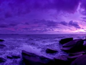 Download purple sunset background HD