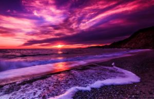 Top purple sunset background free Download