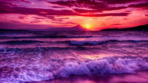 Top purple sunset background HD Download