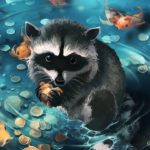 Download raccoon background HD