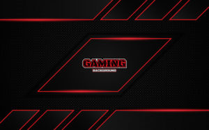 Download red gaming background HD