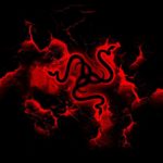 Download red gaming background HD