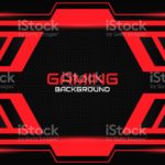 Download red gaming background HD