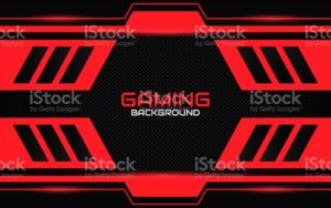 Download red gaming background HD