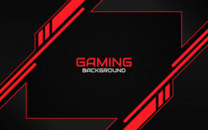 Top red gaming background HD Download