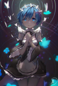 Download rem iphone wallpaper HD