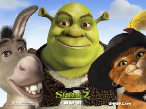 Download shrek and donkey wallpaper HD