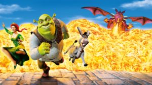 Download shrek and donkey wallpaper HD