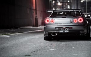 Download skyline r34 wallpaper iphone HD