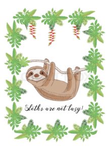 Top sloth background Download