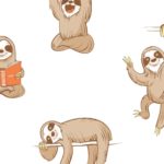 Top sloth background free Download