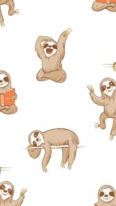 Top sloth background free Download