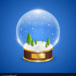 Top snow globe background 4k Download