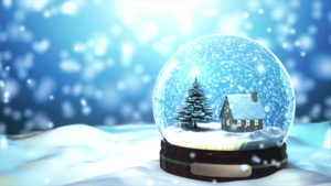 Download snow globe background HD