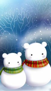 Download snowman wallpaper iphone HD