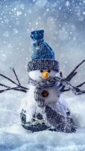 Download snowman wallpaper iphone HD