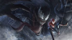 Download spiderman vs venom wallpaper 4k HD