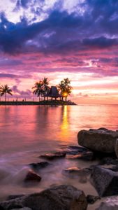 Top sunset beach phone wallpaper 4k Download