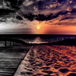 Top sunset beach phone wallpaper HD Download