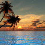 Top sunset beach phone wallpaper free Download